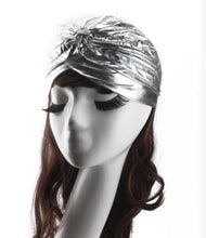 Load image into Gallery viewer, 1pcs Women India Caps Retro Headband Hijab Muslim Turban All-match Solid Pleated Headwear Vintage Beanies Hat 2016 New Cheap Hot