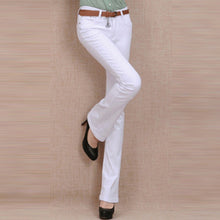 Load image into Gallery viewer, 2017 autumn new candy color Women Jeans Long stretch Slim Fit jeans straight lager Size Sexy Fashion Casual Lady trousers Z2401
