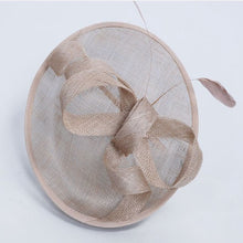 Load image into Gallery viewer, Haisum Top Fashion 2018 Vintage Women Fascinator Hat Flower Hairband Headwear Dress Derby Church Wedding Cocktail Feather Hn42