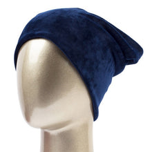 Load image into Gallery viewer, Geebro 2PCS Women&#39;s Beanies Hat and Scarf Winter Casual Warm Velvet Scarf For Women Ladies 100% Polyester Scarves and Hats DQ090