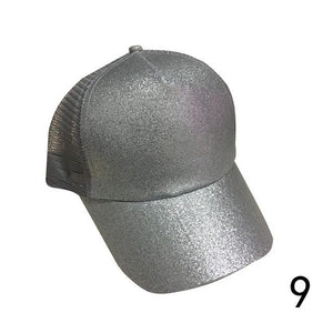 BTLIGE Glitter Women Baseball Cap Hat for Summer Outside Use Women Clothing Accessories Casual Women Female Hat Cap Dropshipping