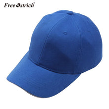 Load image into Gallery viewer, Free Ostrich Baseball Cap Mesh Cap Hats For Men Women Dad Casquette Solid Gorras Hombre hats Classic Hip Hop Caps B0520