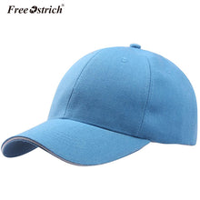 Load image into Gallery viewer, Free Ostrich Baseball Cap Mesh Cap Hats For Men Women Dad Casquette Solid Gorras Hombre hats Classic Hip Hop Caps B0520
