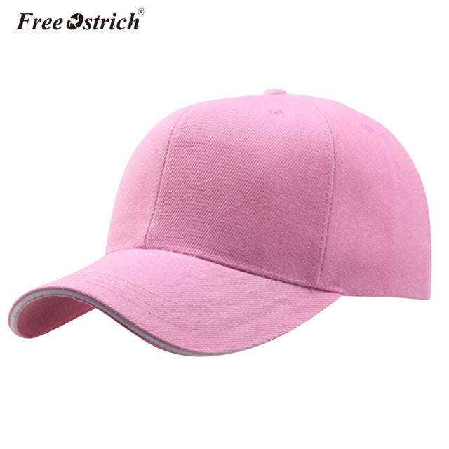 Free Ostrich Baseball Cap Mesh Cap Hats For Men Women Dad Casquette Solid Gorras Hombre hats Classic Hip Hop Caps B0520