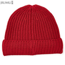 Load image into Gallery viewer, JIUMU Wool Women Beanie 2018 New Thick &amp; Warm Winter Hat Brand Casual Women&#39;s Knitted Chunky Soft Skullies gorros mujer invierno